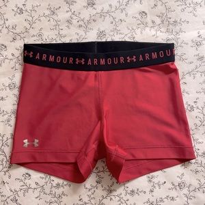 Pink Under Armor Spandex